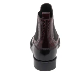 Outlet Beatles Bordeaux Støvle Sko Dame Chelsea Boots