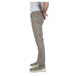 Outlet Beige 5-lomme herrebukser Jeans