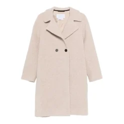 Outlet Beige Uldfrakke AW25 Dame Frakker