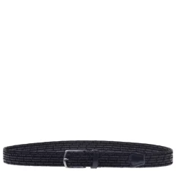 Belt in blue woven leather Bælter