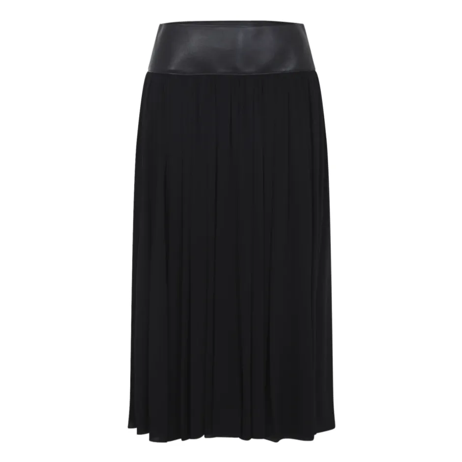 Sale Belt Midi Skirt Dame Nederdele