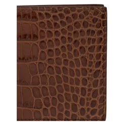 Hot Bifold Croco Læderpung Punge & Kortholder