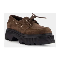 Clearance Billie Suede Platform Loafers Dame Loafers