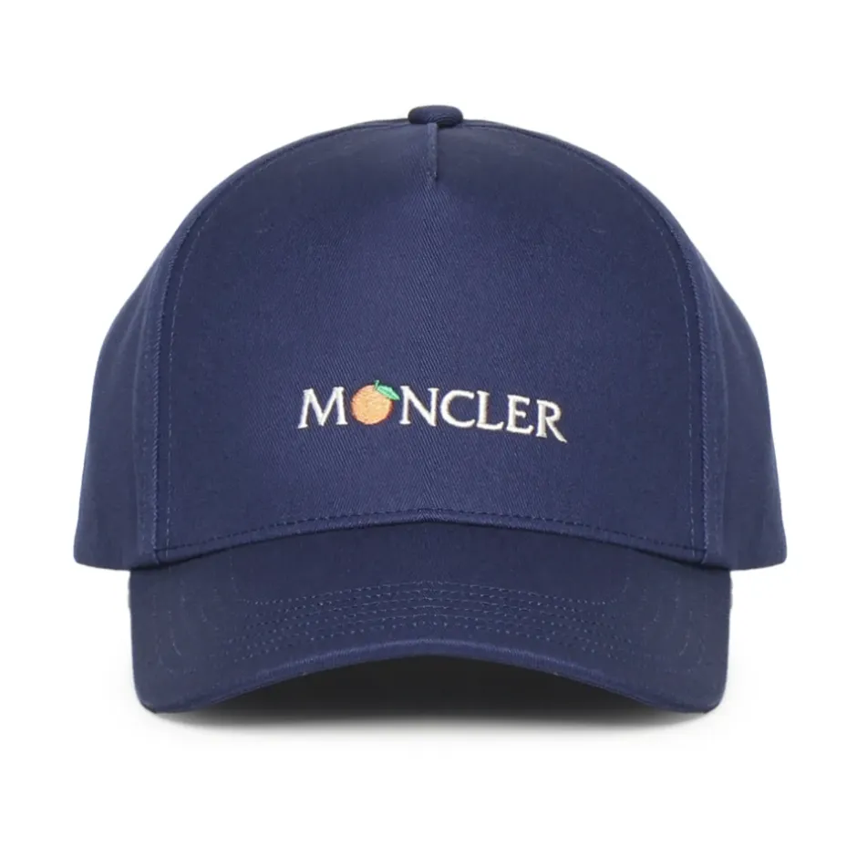 Outlet Bomuld Gabardine Logo Broderet Hat Huer, Kasketter & Hatte
