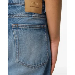 New Brugte Straight-Fit Denim Jeans Jeans
