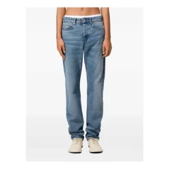 New Brugte Straight-Fit Denim Jeans Jeans