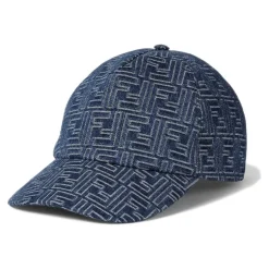 Sale Denim Baseball Cap Lavet i Italien Huer, Kasketter & Hatte