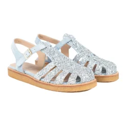 Online Glitter Sandal med Ankelrem Dame Sandaler
