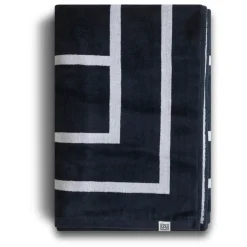 Hot Jacquard Monogram Bomuldshåndklæde Dame Tørklæder