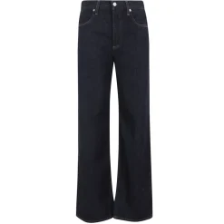 Hot Blå Juno Annina Jeans med Kontrastsyning Dame Jeans