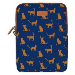 New Blå Kat Tablet Etui Dame Laptop Tasker
