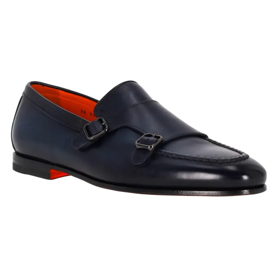 Best Læder Dobbelt Spænde Goodyear Sko Loafers