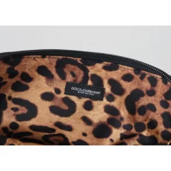 Outlet Logo Print Håndtaske Leopard Print Toilettaske Dame Toilettasker