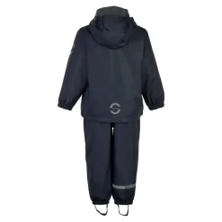 Nights PU regnsæt med fleece Børn Overtøj