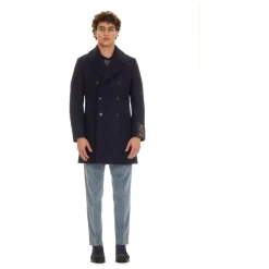 Peacoat med Hornknapper Frakker