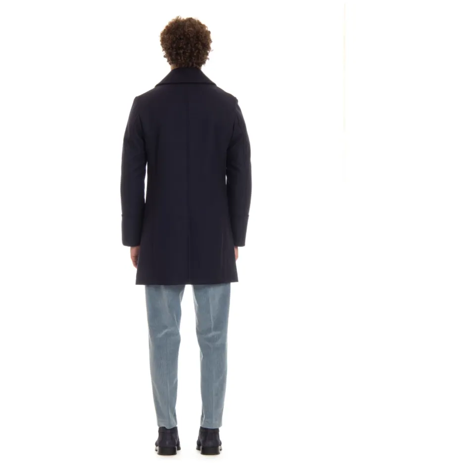 Peacoat med Hornknapper Frakker