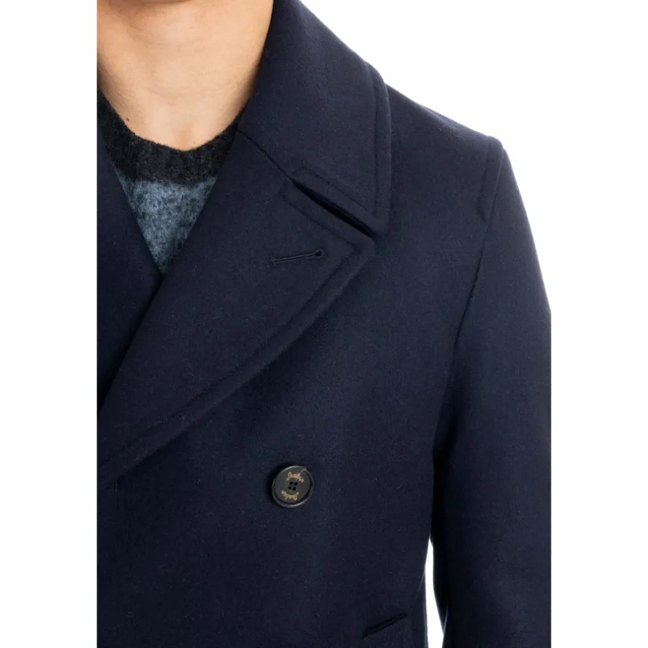 Peacoat med Hornknapper Frakker