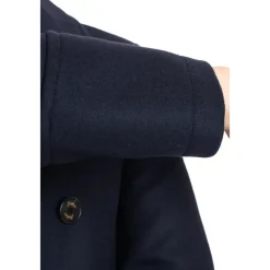 Peacoat med Hornknapper Frakker