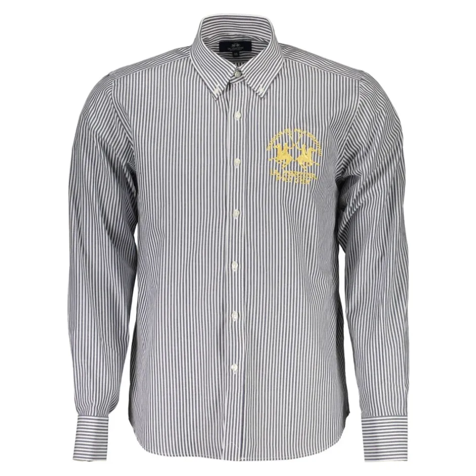 Outlet Skjorte med Lange Ærmer og Button-Down Krave Skjorter