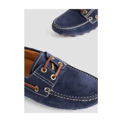 Outlet Suede Båd Loafers Sejlersko