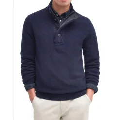 Sweater Essential Patch Half Zip Strik