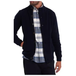 New Sweater med Alcantara Patch Detaljer Strik