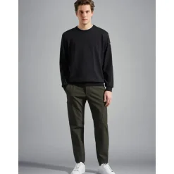 Sale Black Logo Badge Sweater Sweatshirts