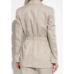 New Blazer med bælte Dame Jakker