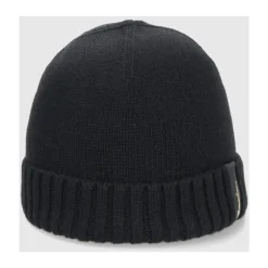 Online Blød Eco Cashmere Ribbet Manchet Beanie Dame Huer & Kasketter