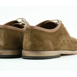 Hot Bløde Tan Suede Derby Sko Business Sko