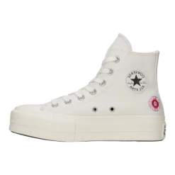 Sale Blomstret broderet hi-top sneakers Sneakers