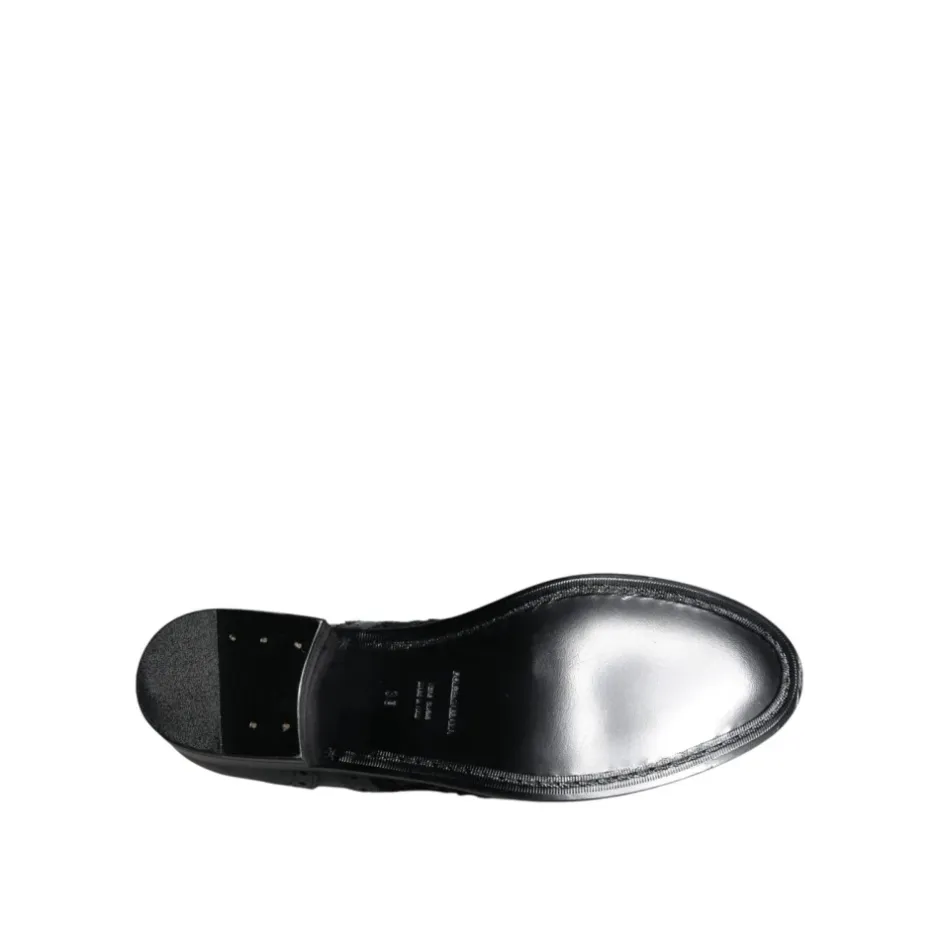 Sale Blomstret Brogue Wingtip Lædersko Dame Snøresko