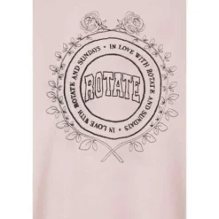 Online Blomstret Print Sweatshirt Oversize Fit Dame Sweatshirts