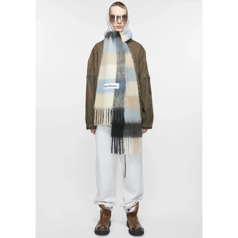 Outlet t Ternet Mohair Tørklæde Stilfuldt Tilbehør Dame Tørklæder