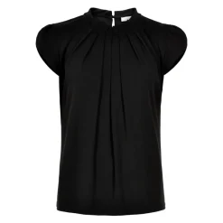 Bluse med flæsedetaljer i Dame Bluser & Skjorter