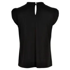 Bluse med flæsedetaljer i Dame Bluser & Skjorter