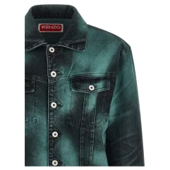 Clearance Boke Heart Oversized Trucker Jakke Jakker