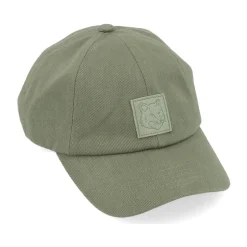 Best Bold Fox Head Leather Patch 6P Cap Huer, Kasketter & Hatte