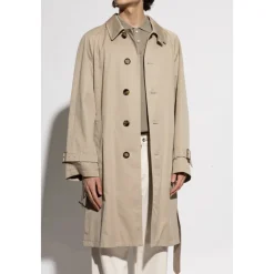 Clearance Bomulds trenchcoat med bælte Frakker