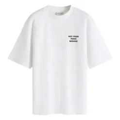 Hot Bomulds T-shirt med Logo Print T-Shirts