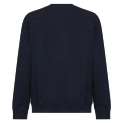 Outlet Bomuldsjersey sweatshirt med broderi Trøjer|Sweatshirts