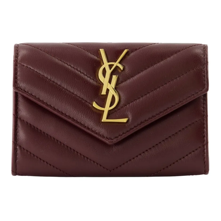 Bordeaux Læderpung Cassandre Model Dame Clutch