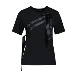 Hot Bow Sash Easy T-Shirt Dame T-Shirts