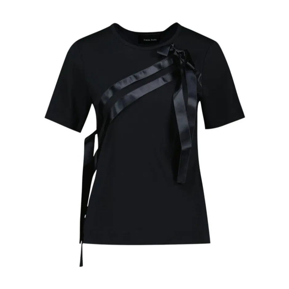 Hot Bow Sash Easy T-Shirt Dame T-Shirts