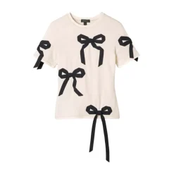 Best Bow Shrunken Tee Dame T-Shirts