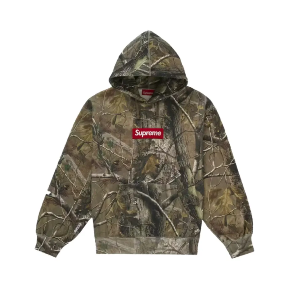 New Box Logo Hooded Sweatshirt Realtree AP Camo (2025) Trøjer|Sweatshirts
