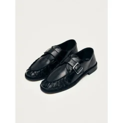 Online Brandy Læder Loafers Dame Loafers