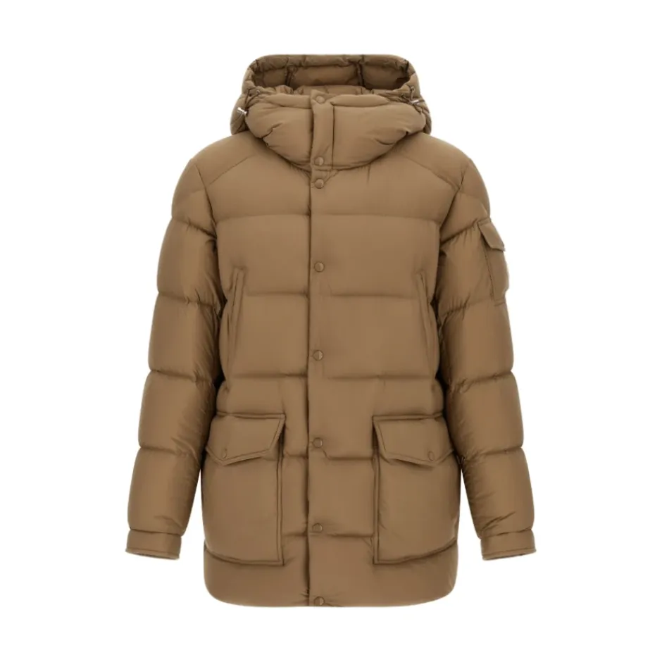 Bretagne Hooded Short Down Jacket Frakker