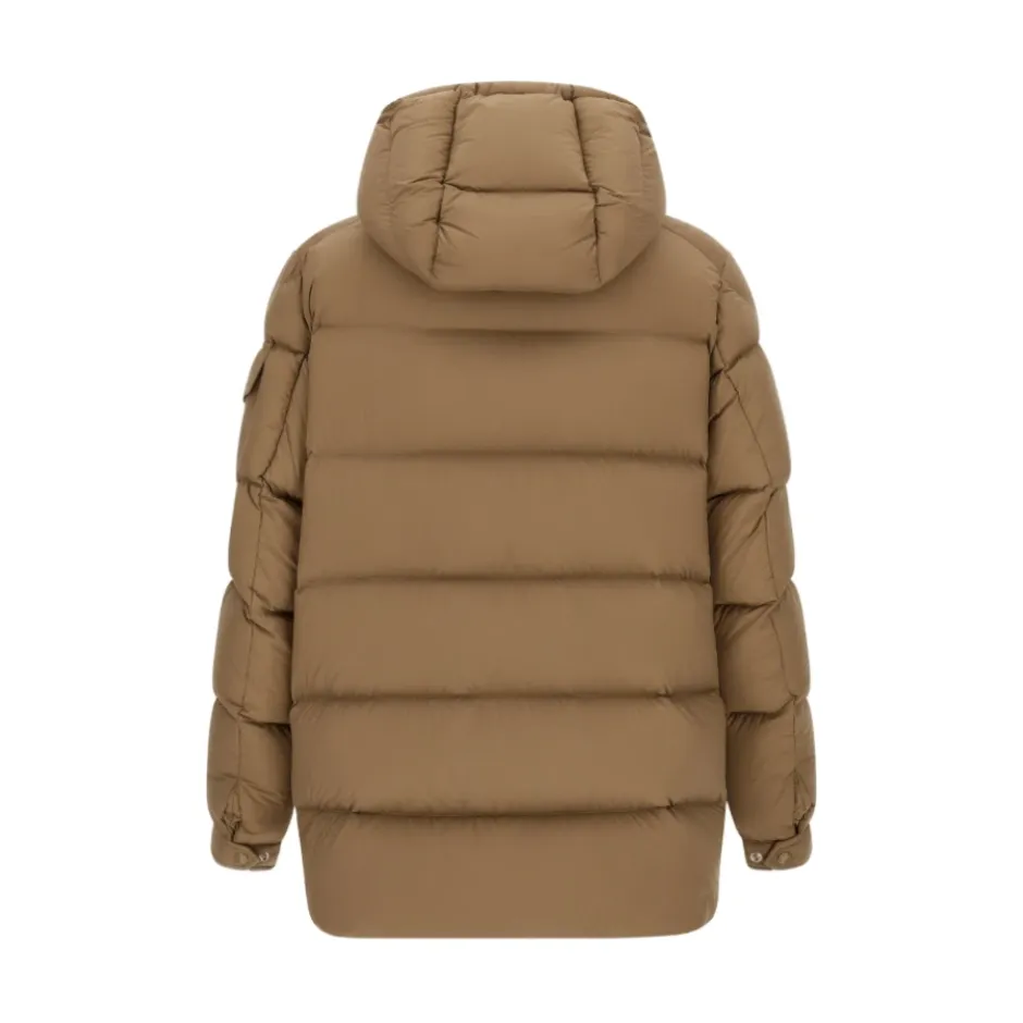 Bretagne Hooded Short Down Jacket Frakker