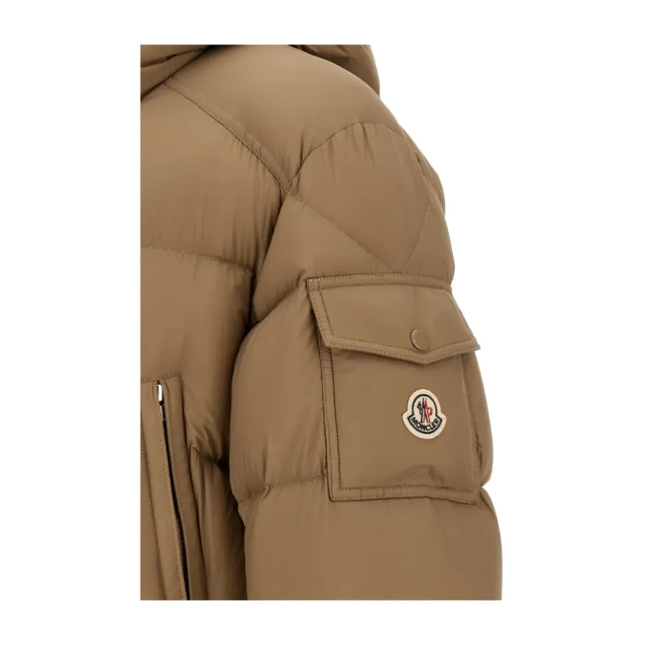 Bretagne Hooded Short Down Jacket Frakker